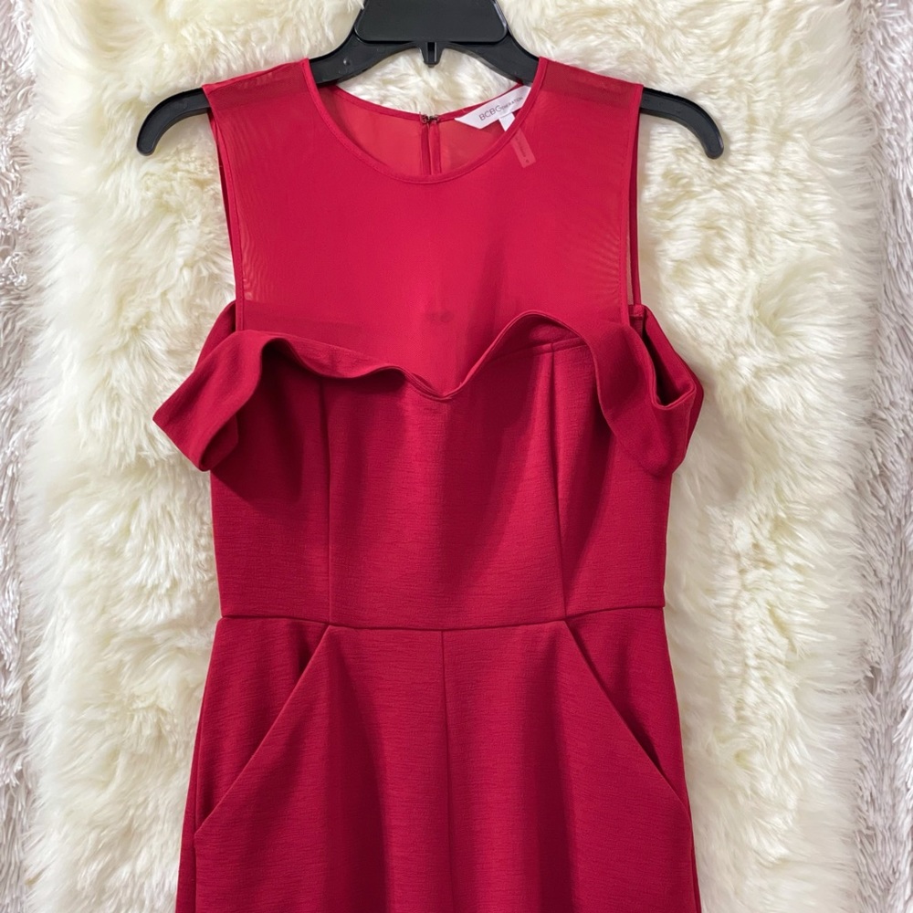 BCBGeneration Red Romper Shorts Sz: 6